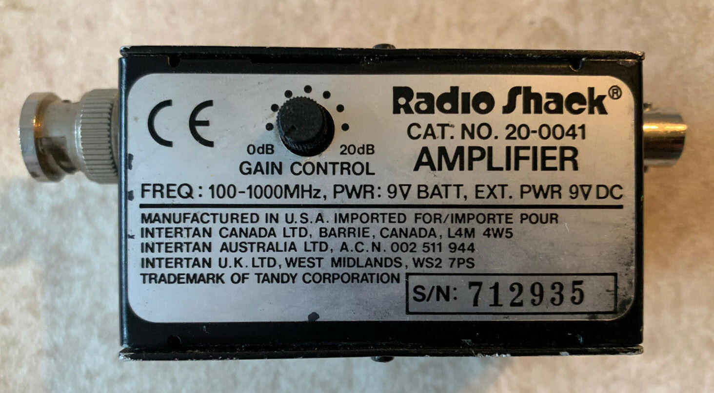 Radio Shack 20-0041